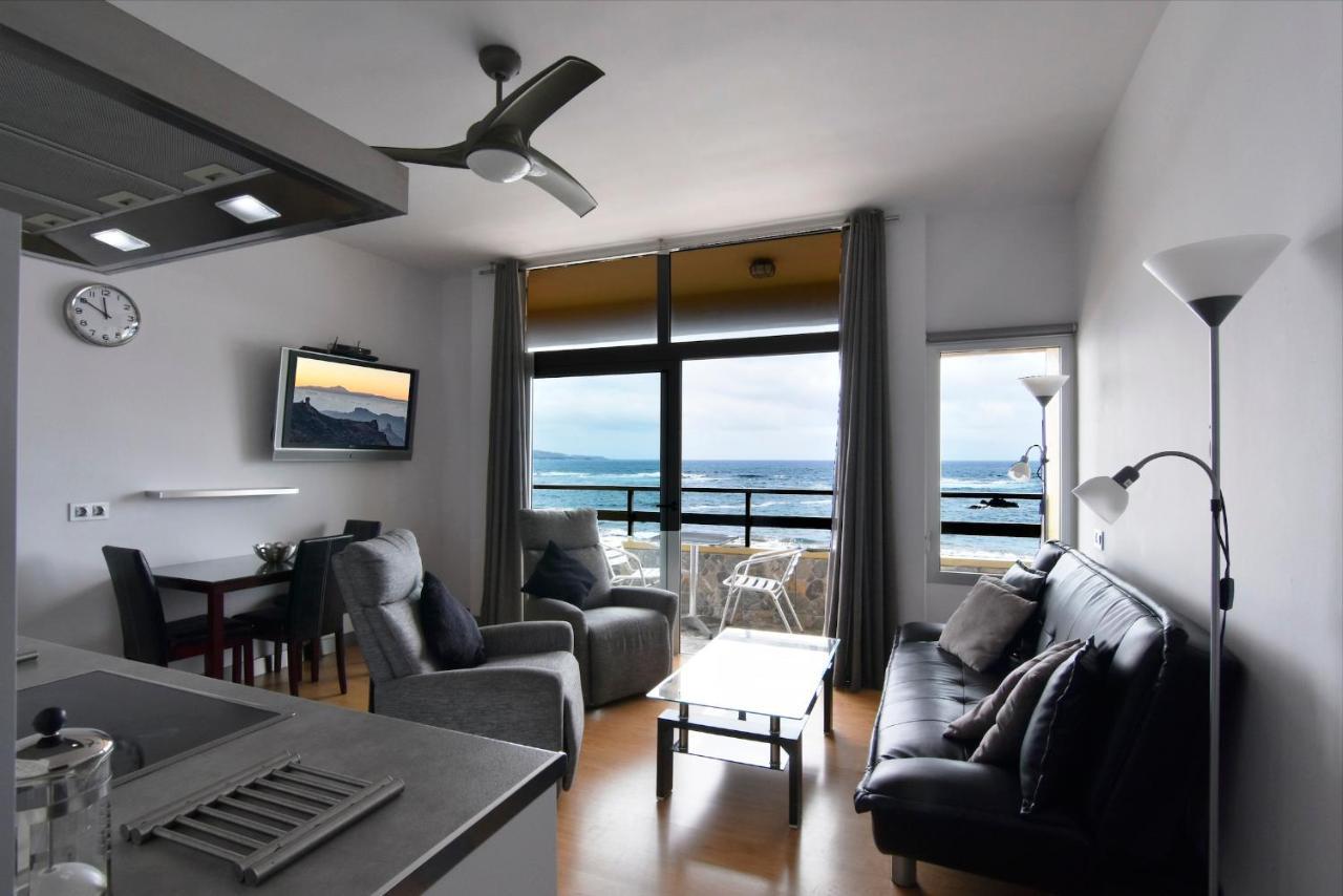 לאס פאלמס דה גראן קנאריה Seafront Terrace Home Las Canteras Beach - Wifi מראה חיצוני תמונה