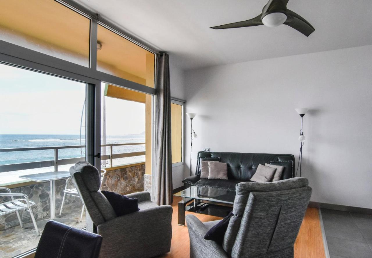לאס פאלמס דה גראן קנאריה Seafront Terrace Home Las Canteras Beach - Wifi מראה חיצוני תמונה