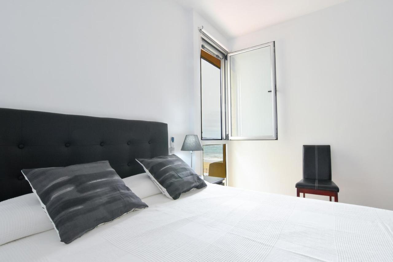לאס פאלמס דה גראן קנאריה Seafront Terrace Home Las Canteras Beach - Wifi מראה חיצוני תמונה